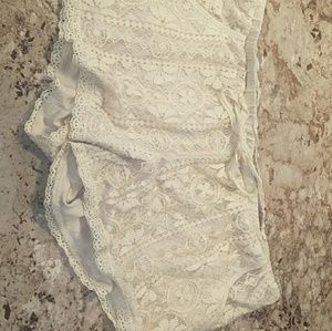 Lace shorts